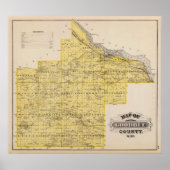 Map of Goodhue County, Minnesota ポスター (正面)