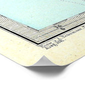 Map of Ireland (1891)  ポスター (角)