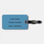 Map of London England ラゲッジタグ (裏面横)