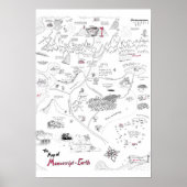 Map of Manuscript Earth ポスター (正面)