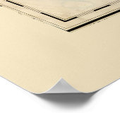 Map of Maui, Hawaiian Island (1885) ポスター (角)