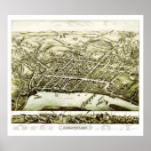 Map of Middletown Connecticut from 1877 ポスター (正面)