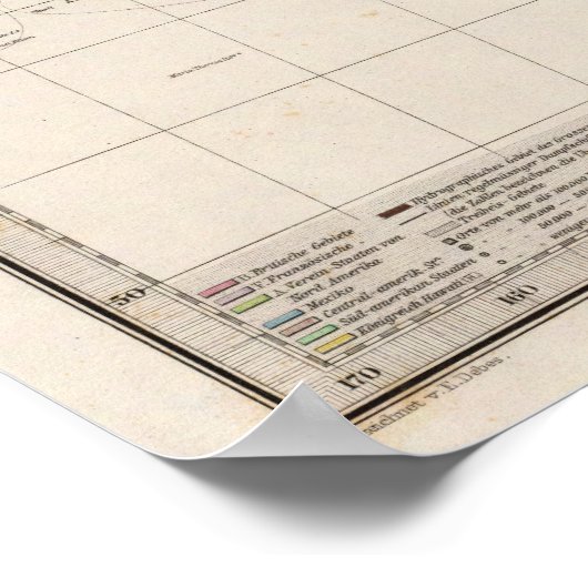 Map of Polynesia ポスター (角)