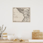 Map of Polynesia ポスター (キッチン)