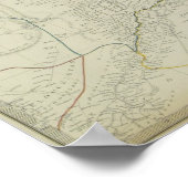 Map of River Systems ポスター (角)