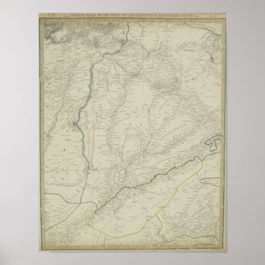 Map of River Systems ポスター (正面)