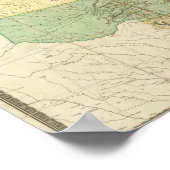 Map of the United States 5 ポスター (角)