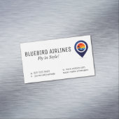 Map of the World | Tropical Island マグネット名刺 (インサイチュ)