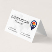 Map of the World | Tropical Island 名刺 (正面)