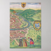 Map of Vienna ポスター (正面)