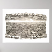 Map of West Medford, Massachusetts in 1897 ポスター (正面)