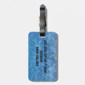 Map puffer ラゲッジタグ (裏面縦)