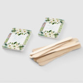 Map with Flowers Travelテーマ結婚またはパーティー ハンドファン (組立なし)