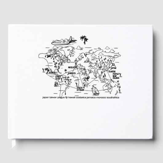 map world adventure world ゲストブック (正面)