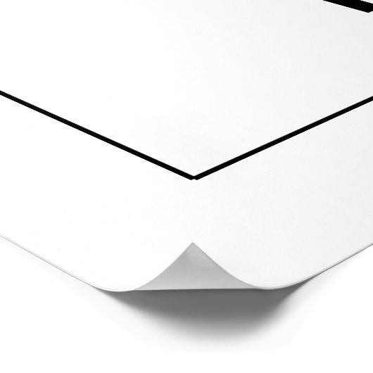 Mapa Da Cidade Funchal Estilo Linhas Clássico ポスター (角)