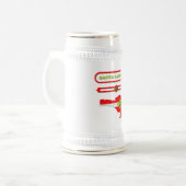 MAPA DE SANTA CATARINA. SAMER BRASIL ビールジョッキ (正面左)