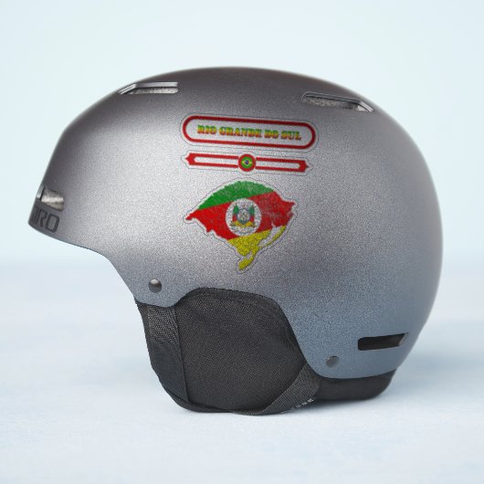 MAPA DO RIO GRANDE DO SUL. SAMER BRASIL シール (ヘルメット側面)