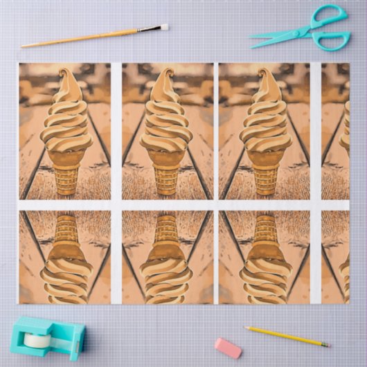 Maple Creemee Tissue Paper 薄葉紙 (クラフト)