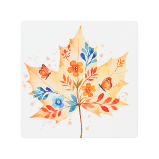 Maple leaf メタルプリント