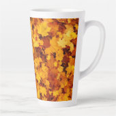 Maple Leaf Pattern-25877 カフェラテマグ (右)