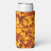 Maple Leaf Pattern-25877 スリム缶クーラー (Seltzer裏面)