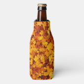 Maple Leaf Pattern-25877 Thermal Wine Tumbler ボトルクーラー (ボトル正面)