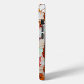 Maple Leaf Stained Glass iPhone Case Case-Mate iPhoneケース (裏面 / 左)