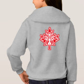 MAPLE MADE WITH TRIANGLES CANADA FLAG BY MASANSER (裏面)