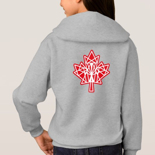 MAPLE MADE WITH TRIANGLES CANADA FLAG BY MASANSER (裏面)