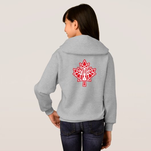 MAPLE MADE WITH TRIANGLES CANADA FLAG BY MASANSER (裏面フル)