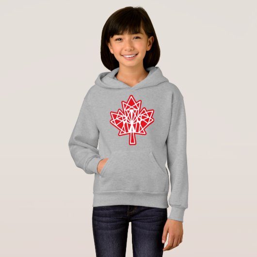 MAPLE MADE WITH TRIANGLES CANADA FLAG BY MASANSER (正面フル)