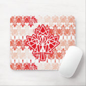 MAPLE MADE WITH TRIANGLES CANADA FLAG BY MASANSER マウスパッド (マウス)