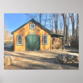 Maple Sugar House At Parmelee Farm ポスター