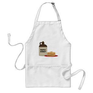 Maple Syrup And Pancakes Apron スタンダードエプロン