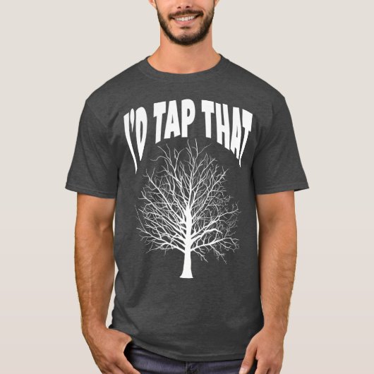 Maple Syrup Id Tap That Sugaring Sap Vermont NY Tシャツ (正面)