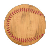 Maple Wood Grainテクスチャの外観 野球ボール (正面左)