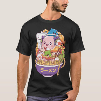Maple World Monsters Ramen Tシャツ
