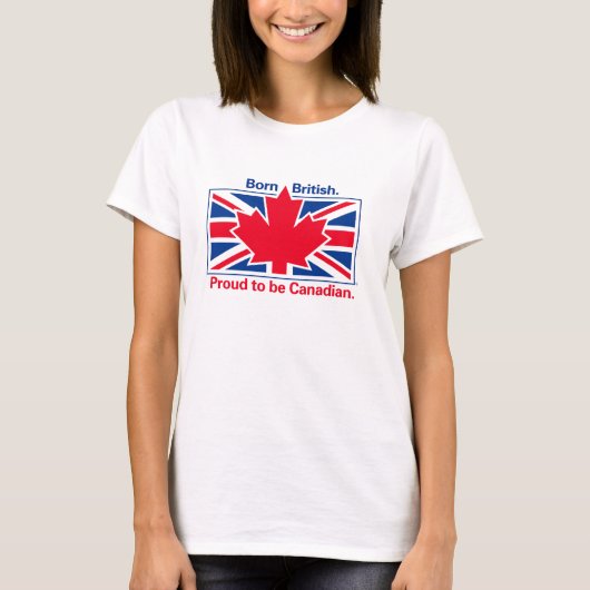 Maplejack生まれるイギリス Tシャツ (正面)