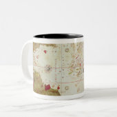 Mappa Mundi 1502年 ツートーンマグカップ (正面左)
