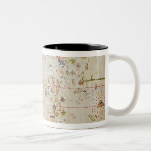 Mappa Mundi 1502年 ツートーンマグカップ