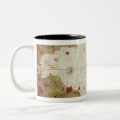 Mappa Mundi 1502年 ツートーンマグカップ (左)