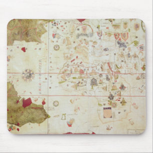 Mappa Mundi 1502年 マウスパッド
