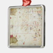 Mappa Mundi 1502年 メタルオーナメント (左)