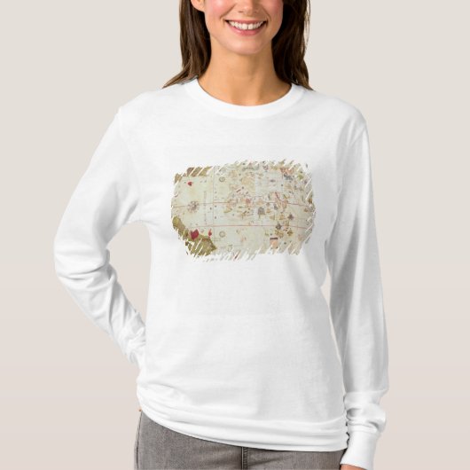 Mappa Mundi 1502年 Tシャツ (正面)