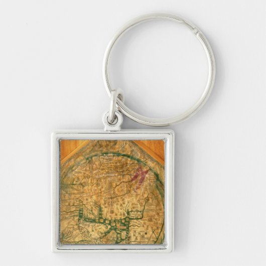 Mappa Mundi、c.1290 キーホルダー (正面)