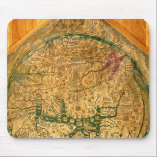 Mappa Mundi、c.1290 マウスパッド
