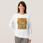Mappa Mundi、c.1290 Tシャツ (正面フル)