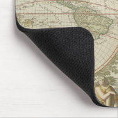 Mappe Monde ou Description du Globe Terrestre及びAq マウスパッド (コーナー)