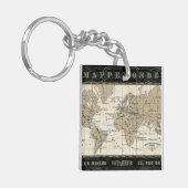 Mappemonde キーホルダー (正面左)