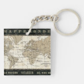 Mappemonde キーホルダー (裏面)